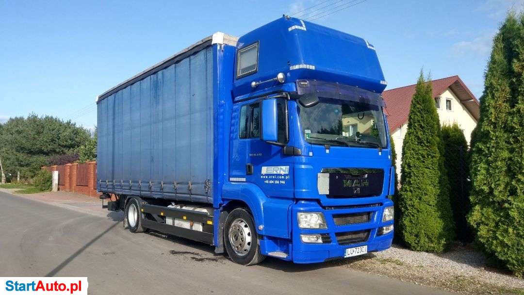 MAN TGS 18.440 TGX Firanka Winda Euro 5 Solówka