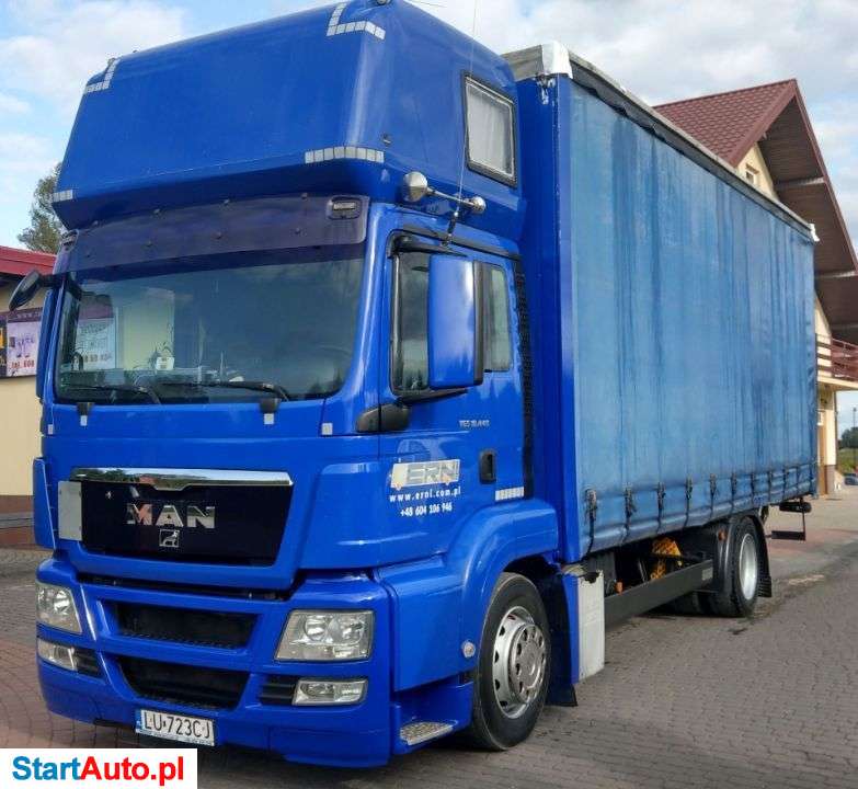 MAN TGS 18.440 TGX Firanka Winda Euro 5 Solówka