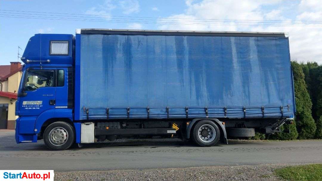 MAN TGS 18.440 TGX Firanka Winda Euro 5 Solówka