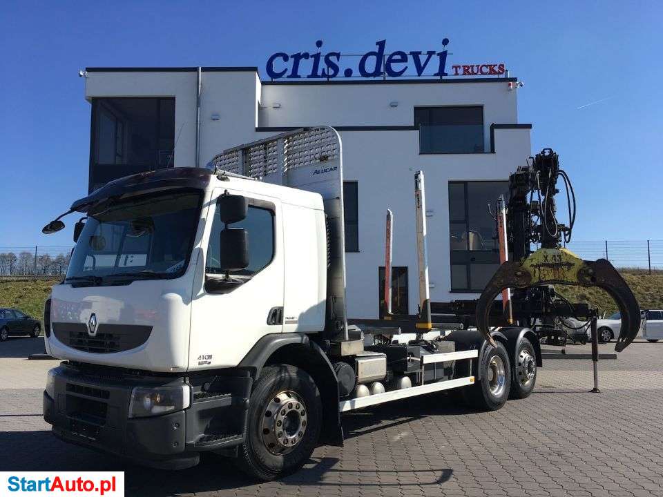 Renault Lander 410 6×2 HIAB Loglift 145Z