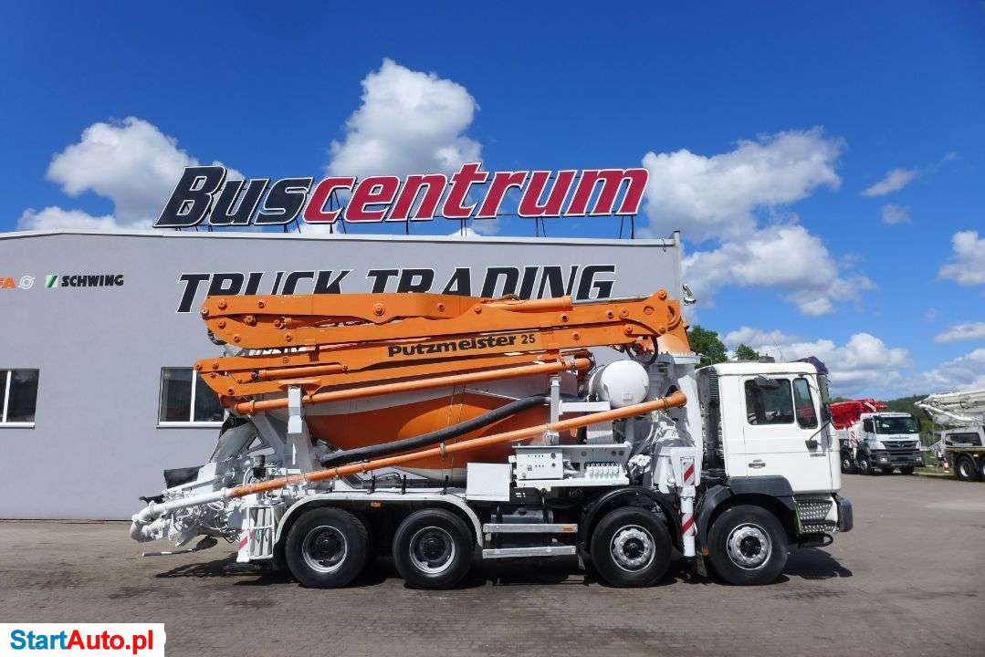 MAN 41.464 8×4 Putzmeister 28-4.69 M Gruszka 9 M3