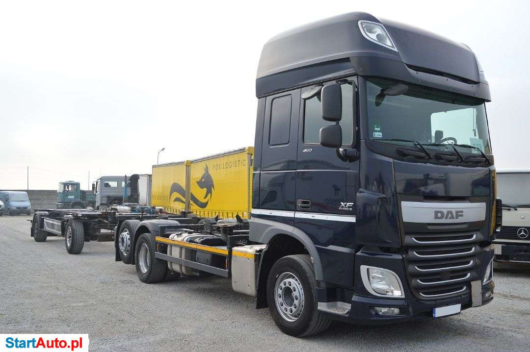 DAF XF 106.460 EURO 6 BDF DO ZABUDOWY + PRZYCZEPA ZESTAW STANDARD SUPER STAN