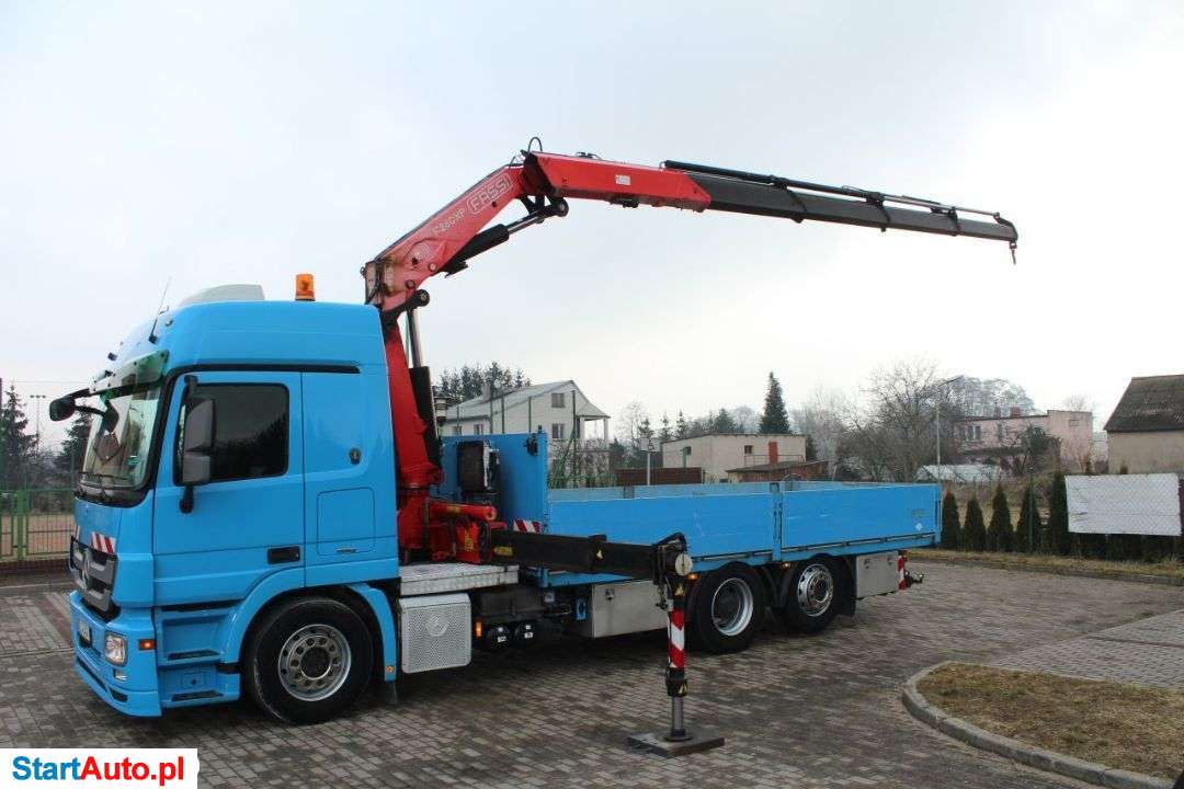 Mercedes-Benz ACTROS 2541 6×2 HDS FASSI F260 XP Z NIEMIEC