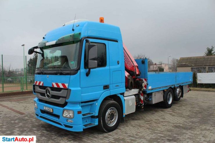 Mercedes-Benz ACTROS 2541 6×2 HDS FASSI F260 XP Z NIEMIEC