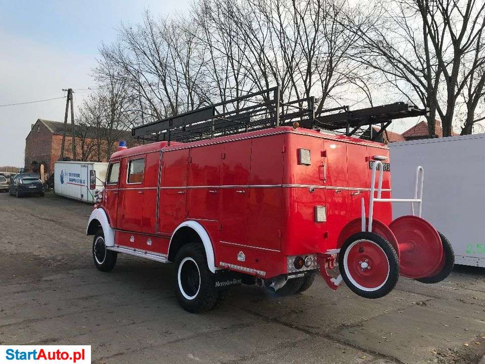 Mercedes-Benz LAF 322 POŻARNICZY 4X4