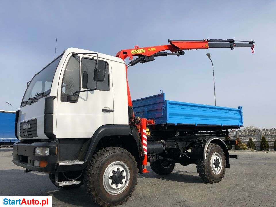 MAN 10.180 4×4 WYWROTKA 3X MEILLER Hds Specjalny