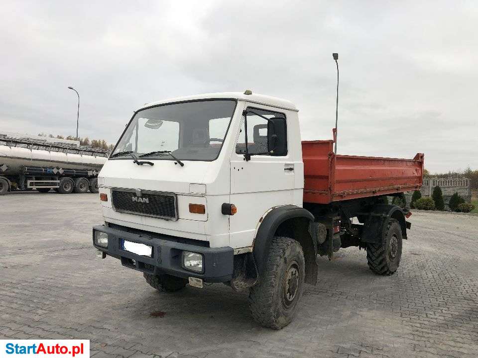 MAN 4×4 Wywrotka 10-150 1995 Rok