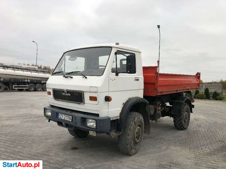 MAN 4×4 Wywrotka 10-150 1995 Rok