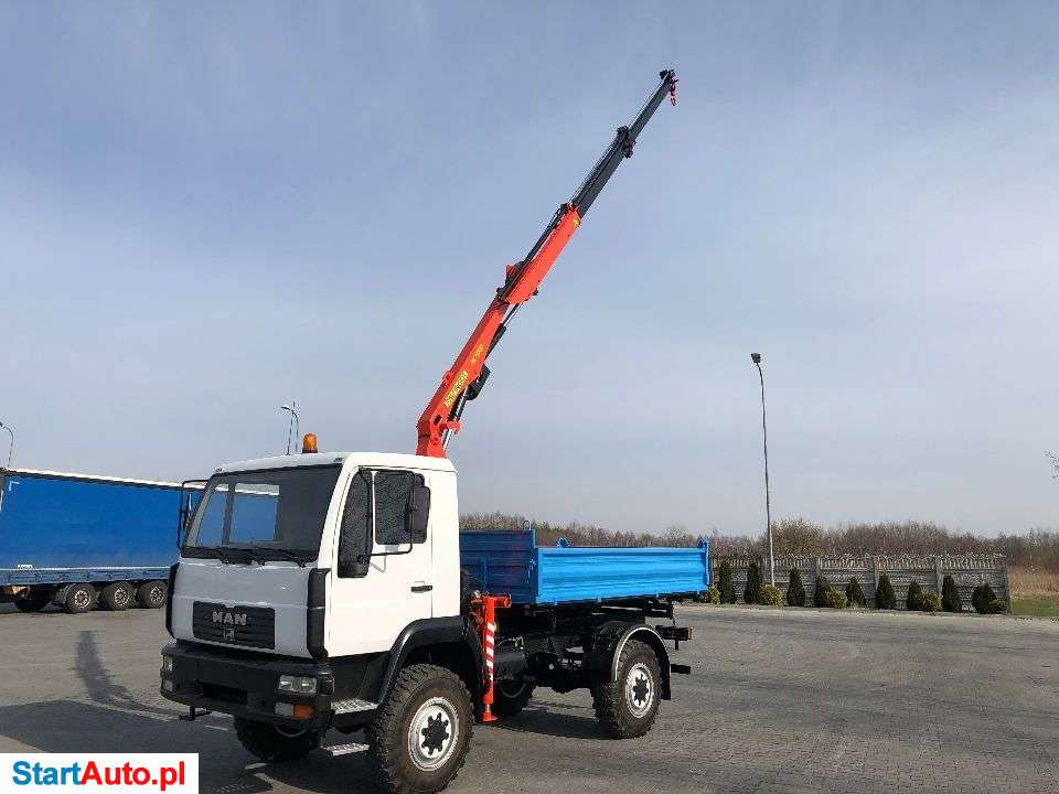 MAN 10.180 4×4 WYWROTKA 3X MEILLER Hds Specjalny