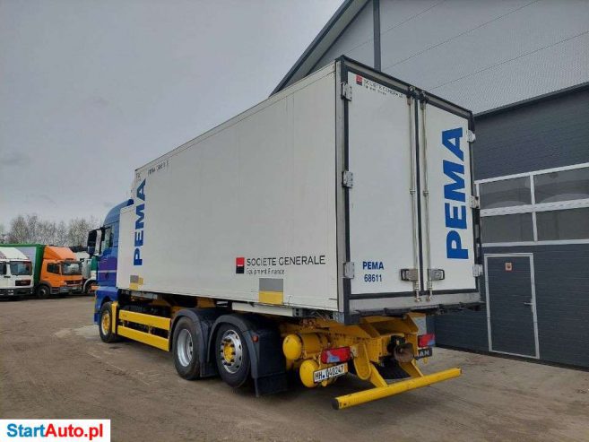 MAN TGX 26.460 CHŁODNIA BDF 18 Palet