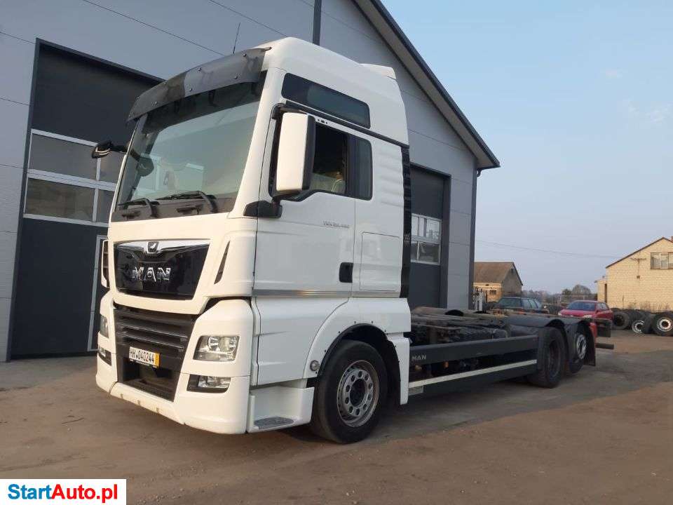 MAN TGX 26.460 BDF Multi, 6×2, 3osie, Kabina XXL