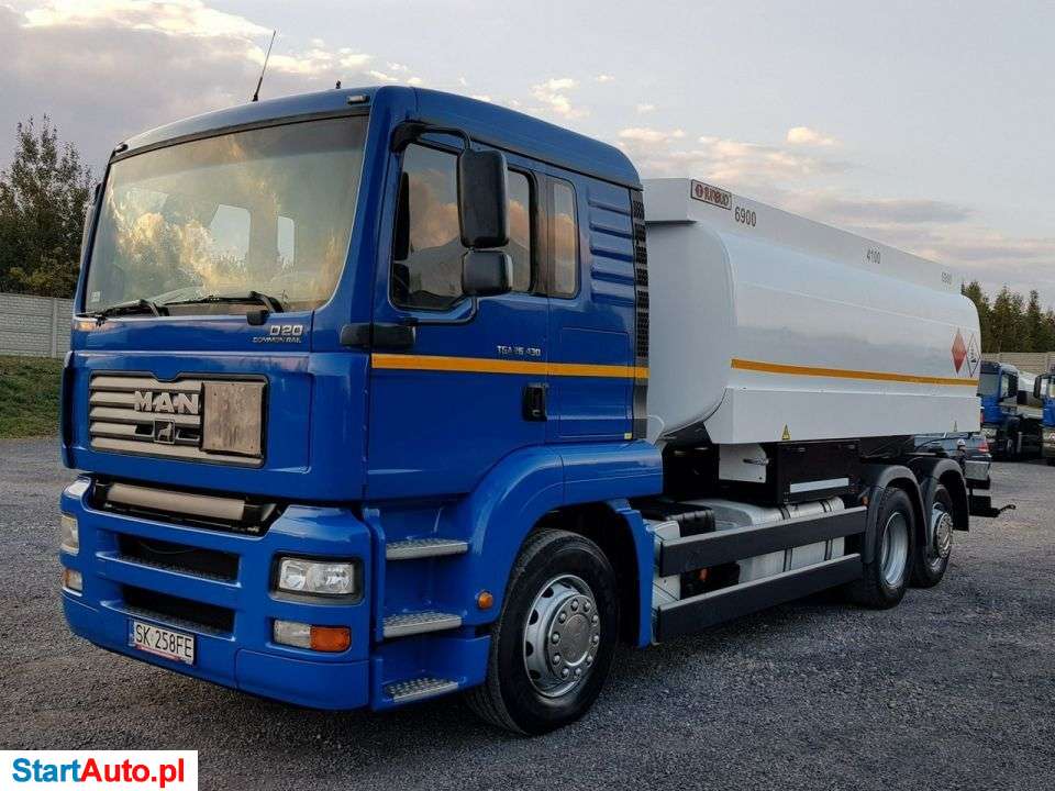MAN TGA 26.430 Autocysterna 3-Komorowa Do Diesla I Benzyny