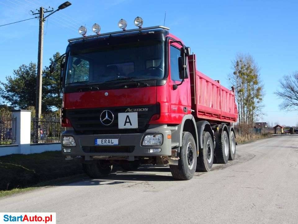 Mercedes-Benz Actros 3241 8×4 Wywrotka Meiller Kiper Sprowadzony Z Niemiec Idealny EPS