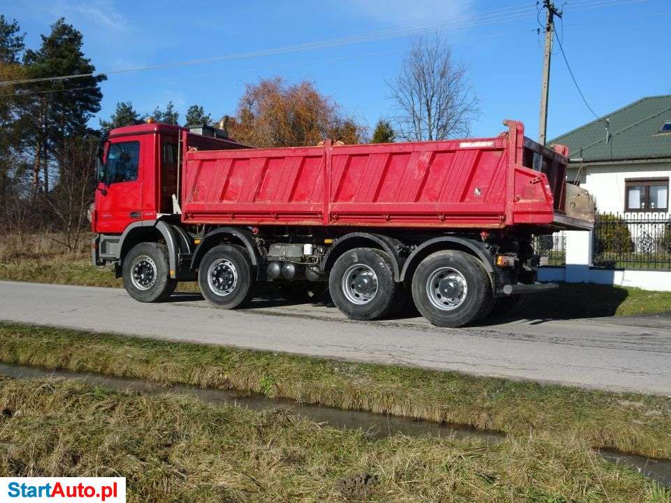 Mercedes-Benz Actros 3241 8×4 Wywrotka Meiller Kiper Sprowadzony Z Niemiec Idealny EPS
