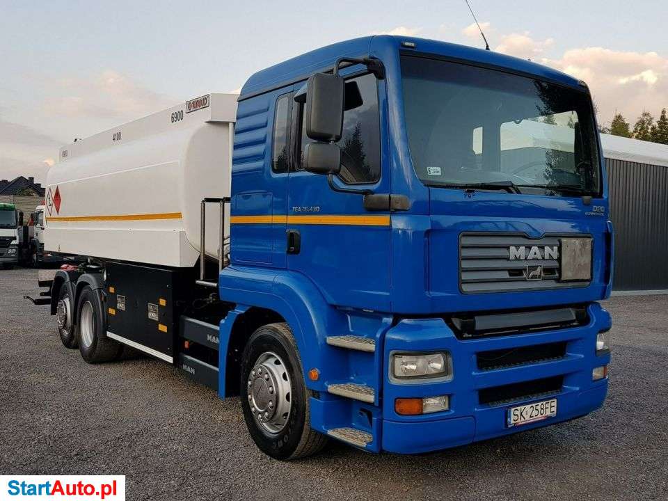 MAN TGA 26.430 Autocysterna 3-Komorowa Do Diesla I Benzyny