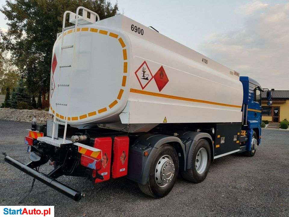 MAN TGA 26.430 Autocysterna 3-Komorowa Do Diesla I Benzyny