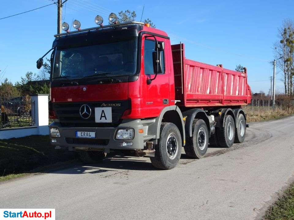 Mercedes-Benz Actros 3241 8×4 Wywrotka Meiller Kiper Sprowadzony Z Niemiec Idealny EPS