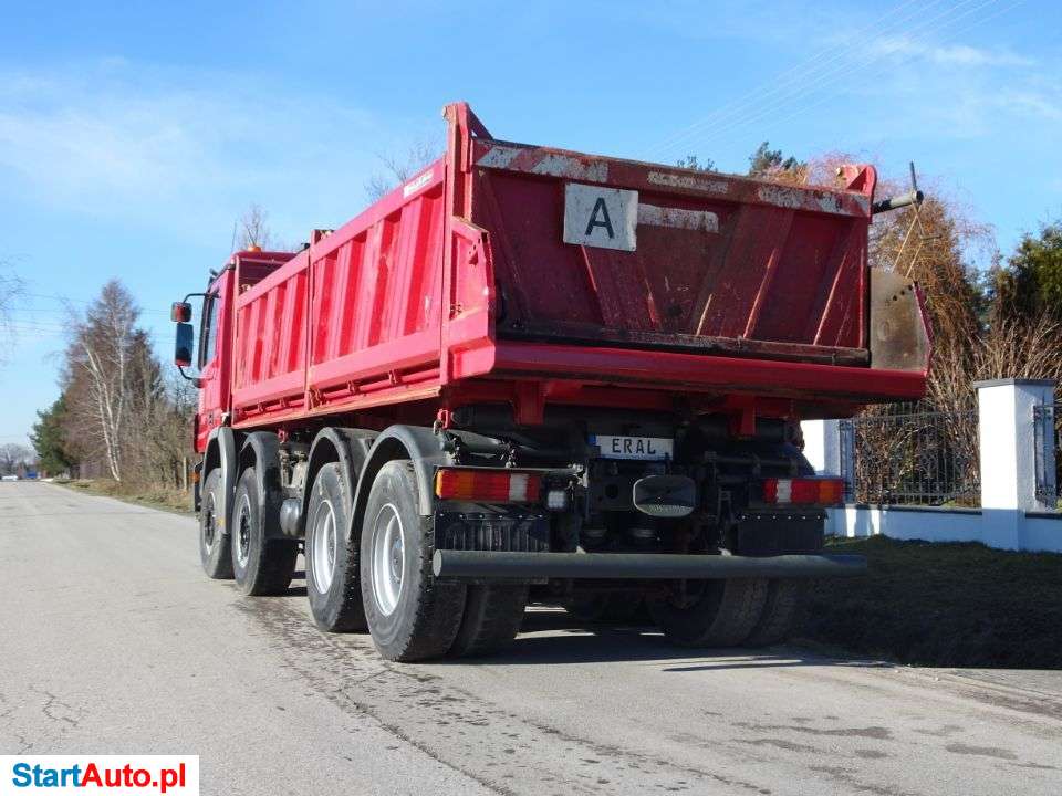 Mercedes-Benz Actros 3241 8×4 Wywrotka Meiller Kiper Sprowadzony Z Niemiec Idealny EPS