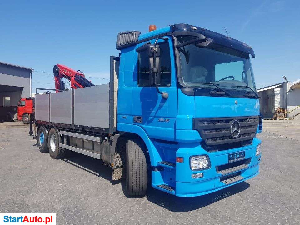 Mercedes-Benz ACTROS 2546 6×2 SKRZYNIA + DŹWIG