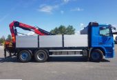Mercedes-Benz ACTROS 2546 6×2 SKRZYNIA + DŹWIG