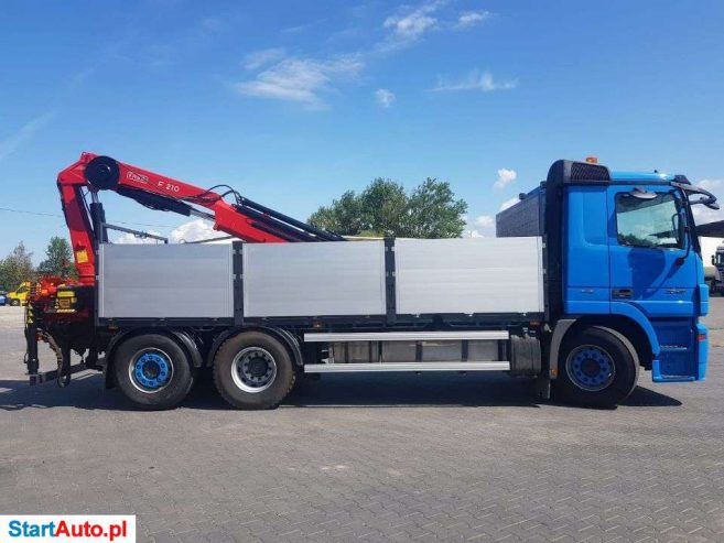 Mercedes-Benz ACTROS 2546 6×2 SKRZYNIA + DŹWIG