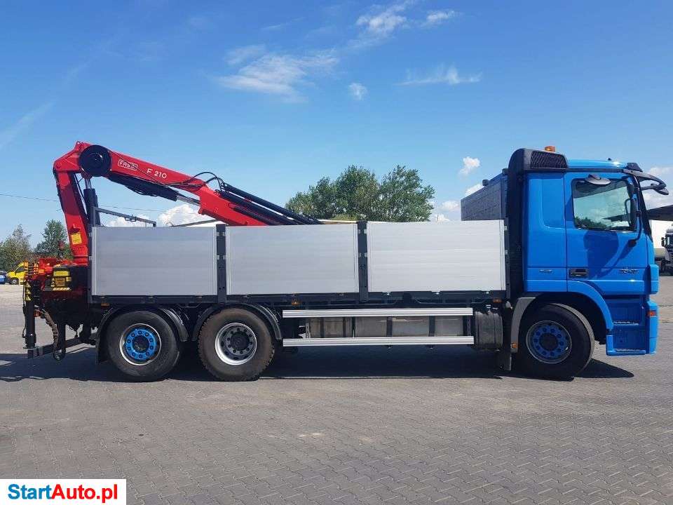 Mercedes-Benz ACTROS 2546 6×2 SKRZYNIA + DŹWIG