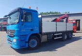 Mercedes-Benz ACTROS 2546 6×2 SKRZYNIA + DŹWIG