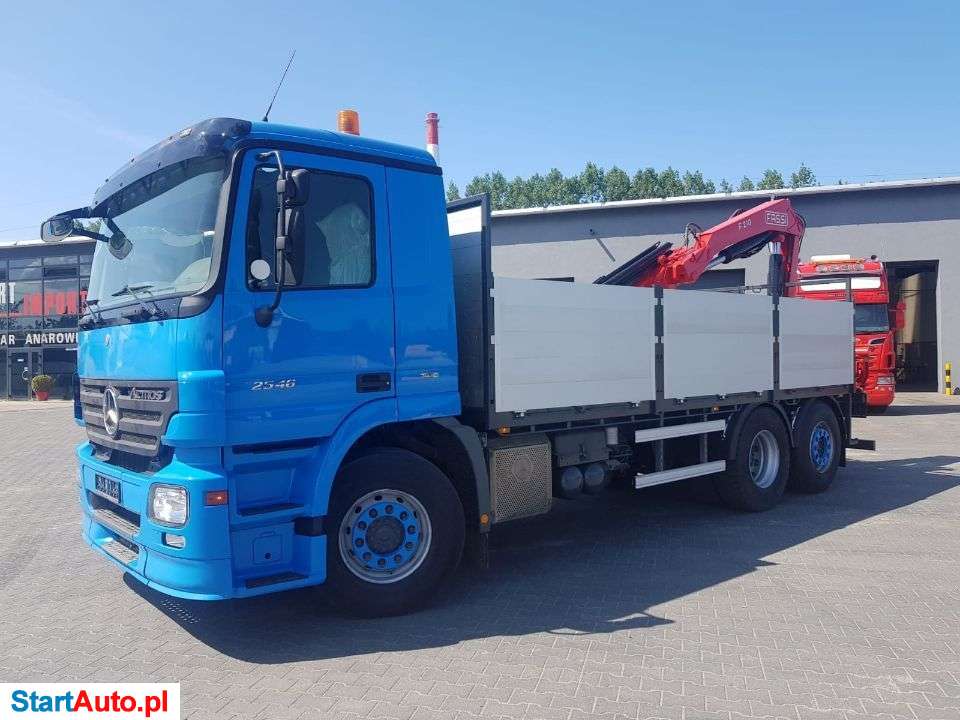 Mercedes-Benz ACTROS 2546 6×2 SKRZYNIA + DŹWIG