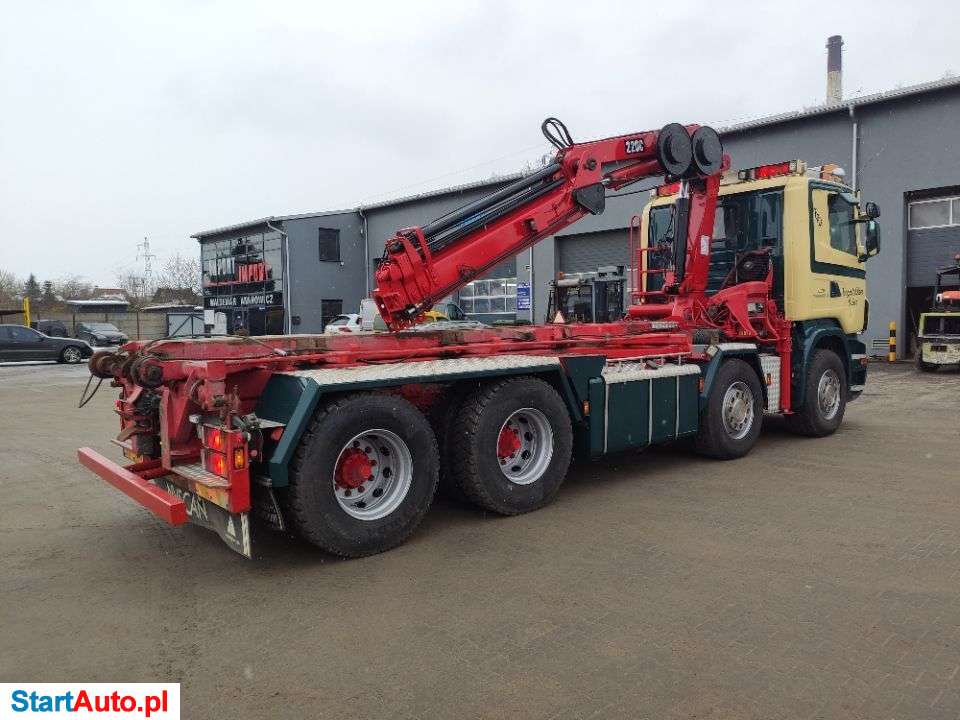 Scania R500 8×4 HDS LINOWIEC WYWROTKA