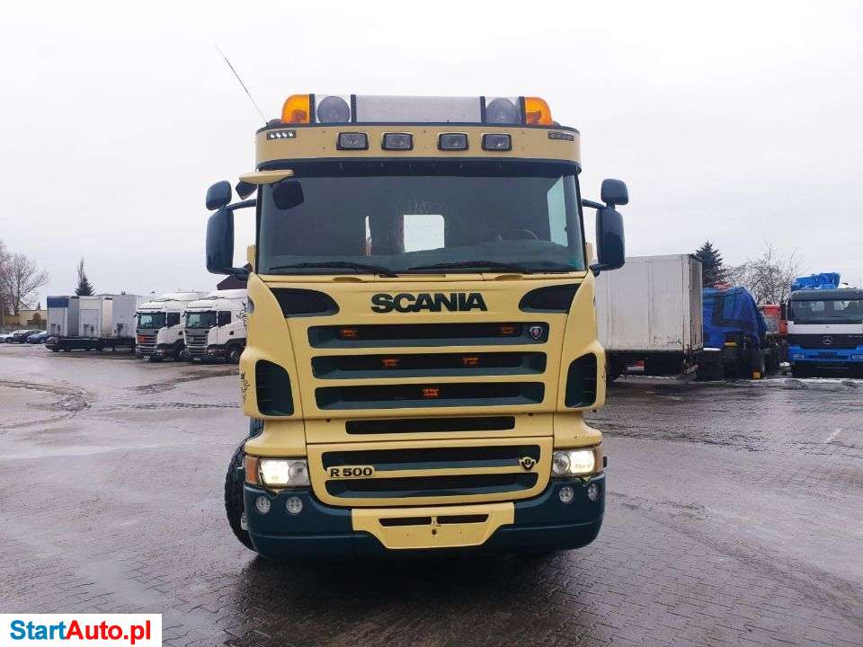 Scania R500 8×4 HDS LINOWIEC WYWROTKA