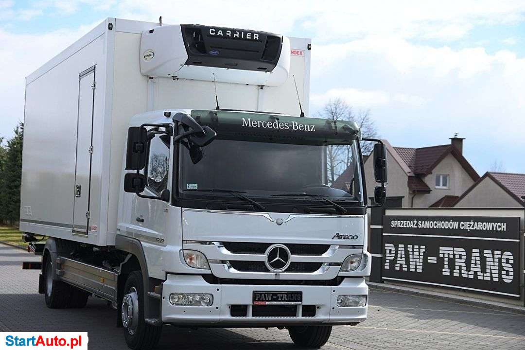 Mercedes-Benz ATEGO 1222 / 2013 CHŁODNIA / PRAWIE NOWY – PRZEBIEG JEDYNE 36 000km!