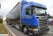 Scania G320 / ZESTAW FIRANKA / 2016 WYJĄTKOWO ZADBANY