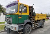 MAN T34 21 Wywrotka Z Żurawiem