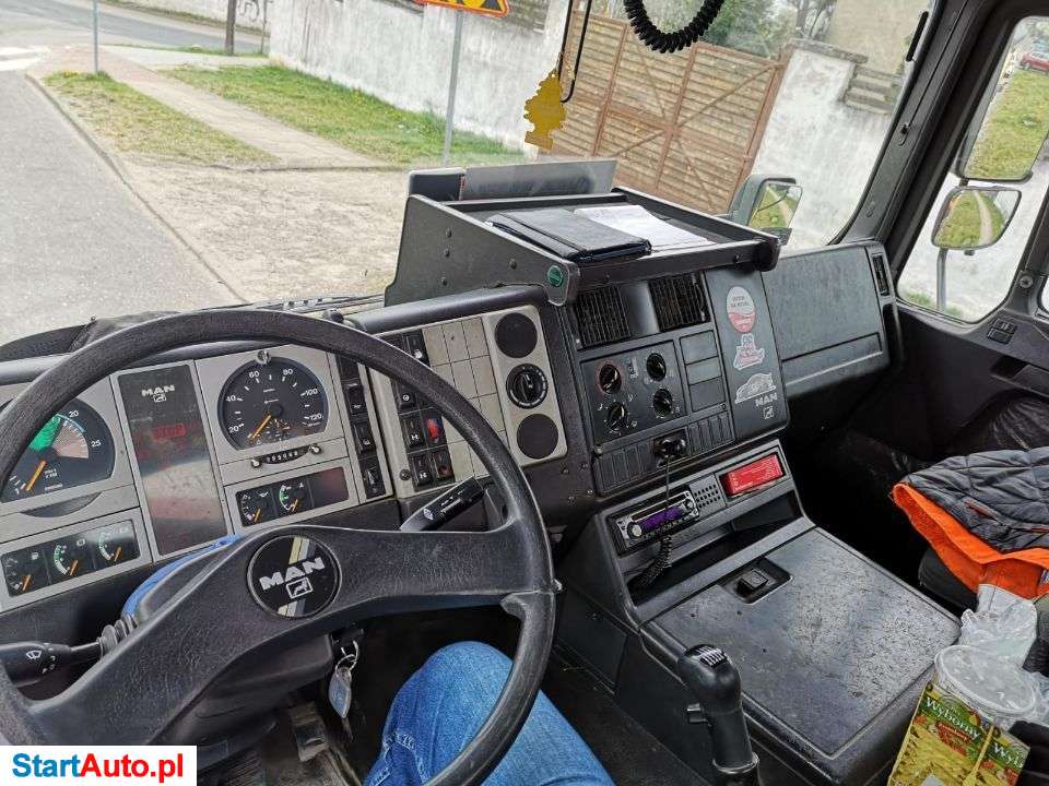 MAN T34 21 Wywrotka Z Żurawiem