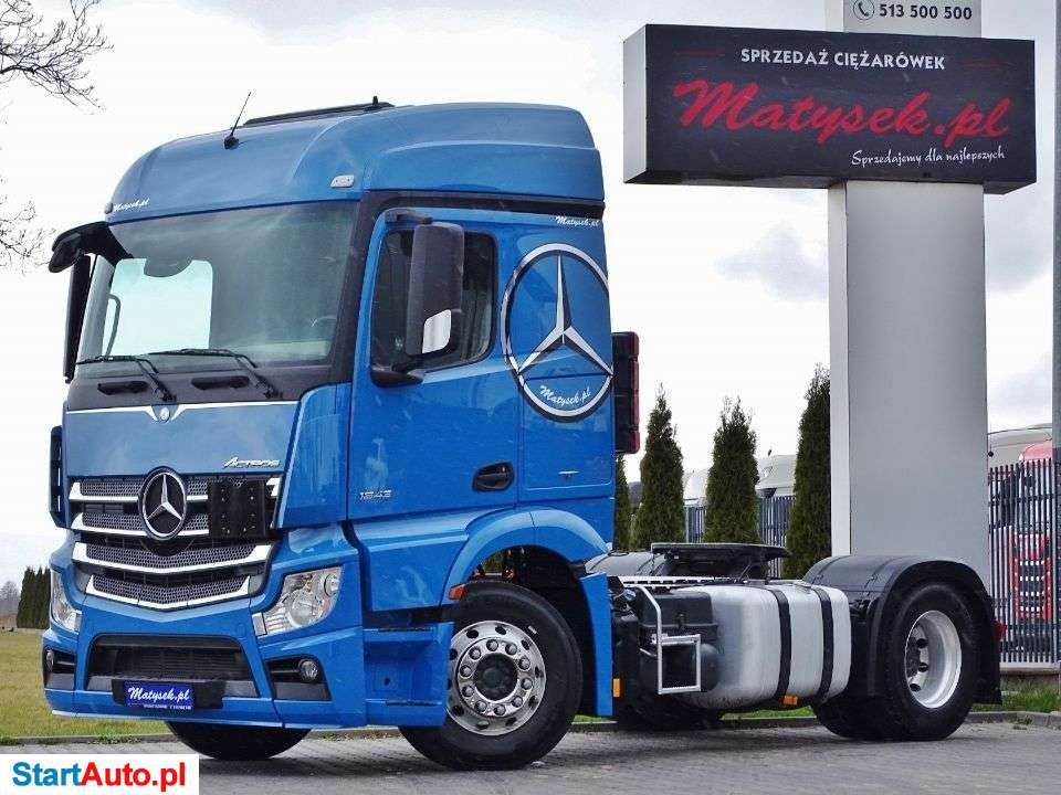 Mercedes-Benz ACTROS 1843 / PEŁNY ADR / WAGA : 6800 KG / PO KONTRAKCIE SERWISOWYM