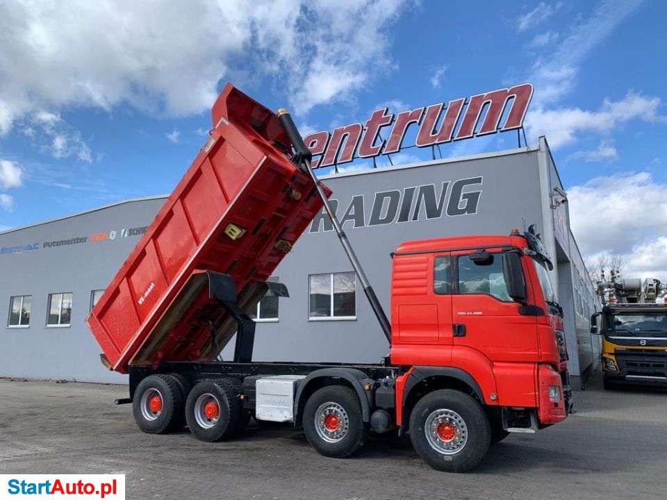 MAN TGS 41.480 8×4 Wywrotka