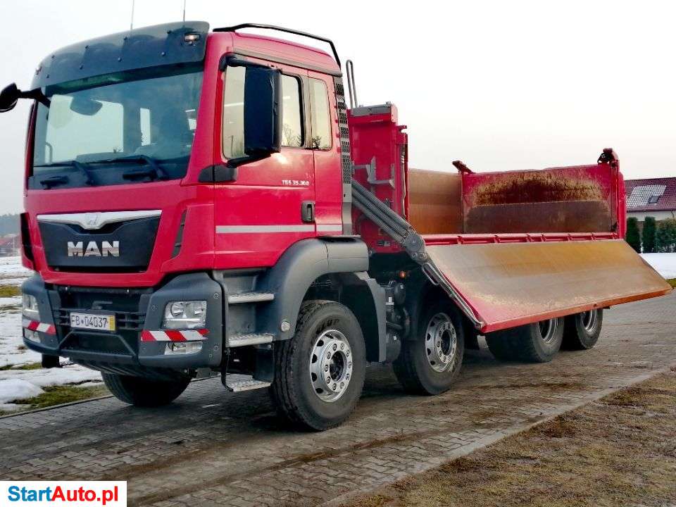 MAN TGS 35.360 / 8×4 / BURTMATIK / MANUAL /