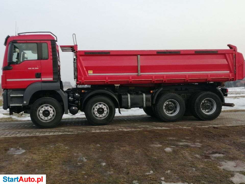 MAN TGS 35.360 / 8×4 / BURTMATIK / MANUAL /