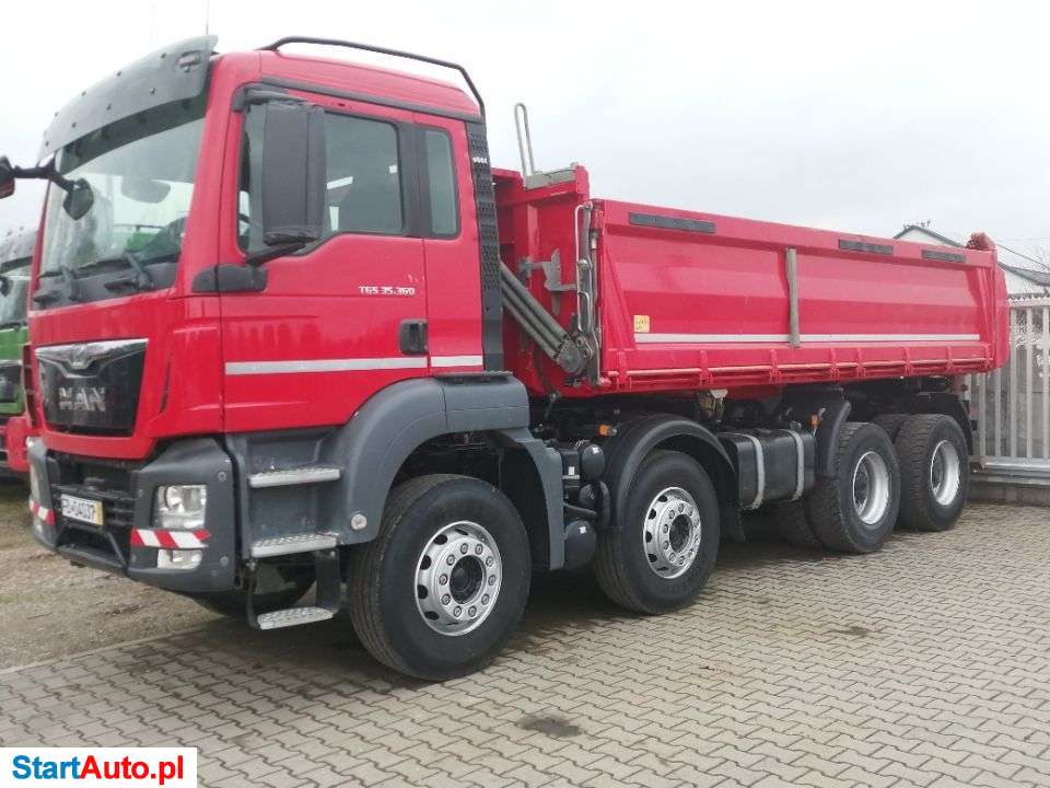 MAN TGS 35.360 / 8×4 / BURTMATIK / MANUAL /