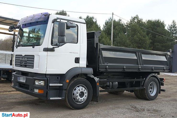 MAN TGM 18.240 WYWROTKA 3-Stronna * Dalon PL * SUPER STAN!
