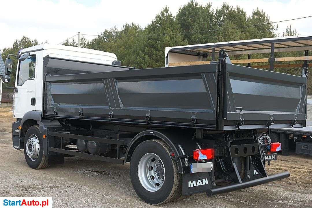MAN TGM 18.240 WYWROTKA 3-Stronna * Dalon PL * SUPER STAN!