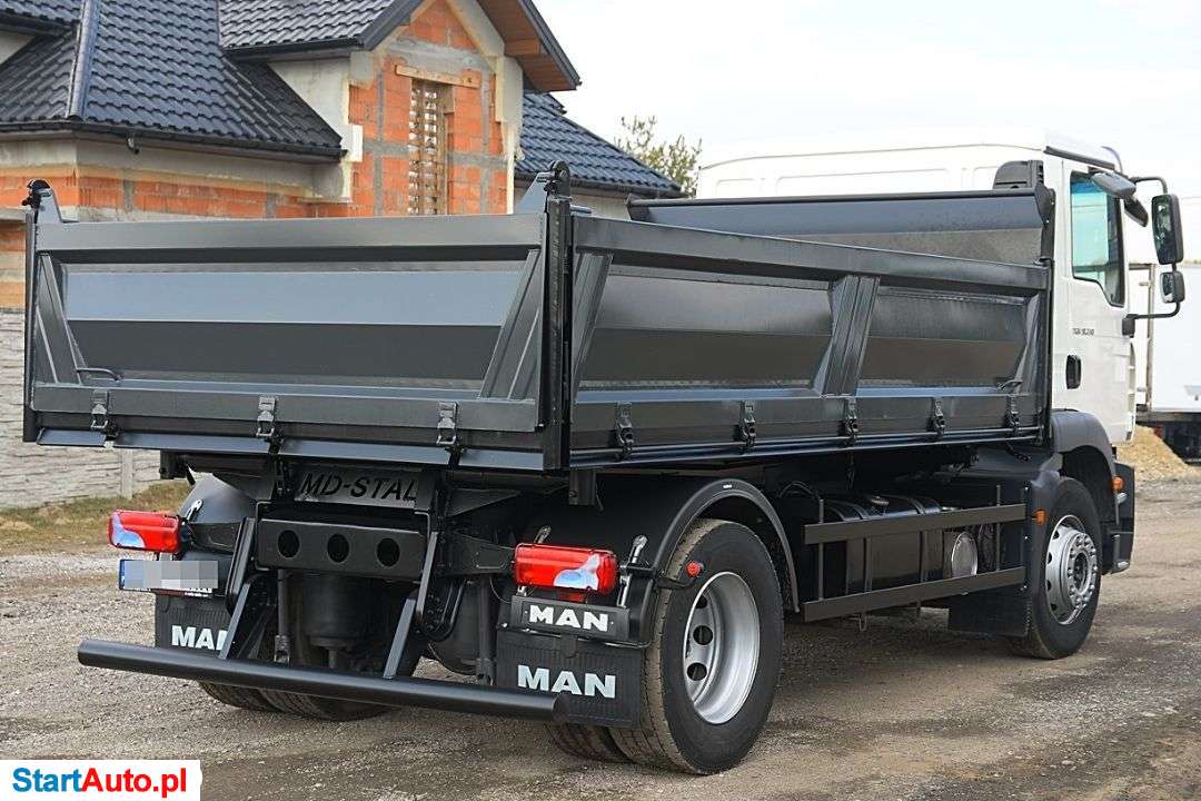 MAN TGM 18.240 WYWROTKA 3-Stronna * Dalon PL * SUPER STAN!