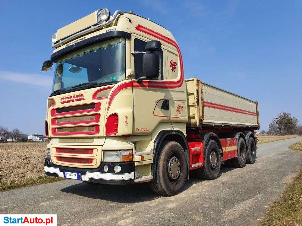 Scania R500 V8 8×4 Euro5 3str Wywrot
