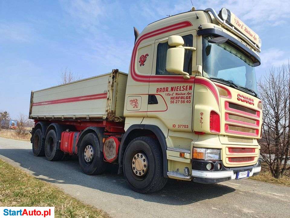 Scania R500 V8 8×4 Euro5 3str Wywrot