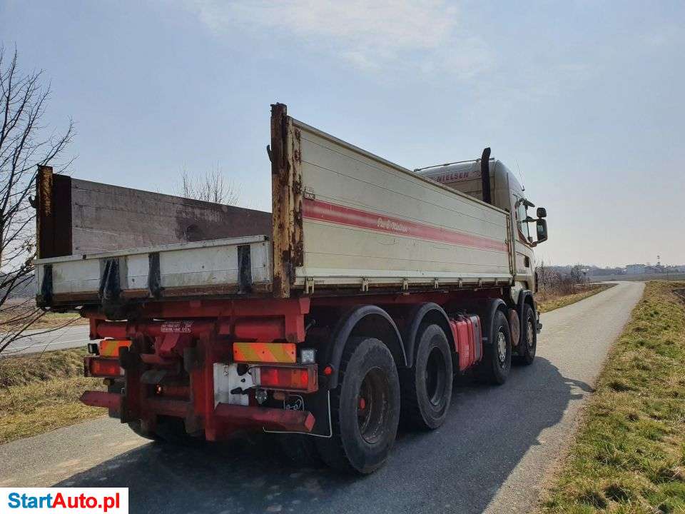Scania R500 V8 8×4 Euro5 3str Wywrot