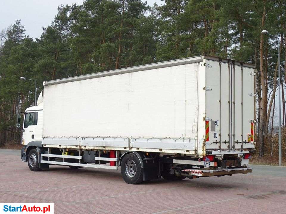 MAN TGM 18.290 EURO 5 Burto Firanka Sprowadzony Sypialka