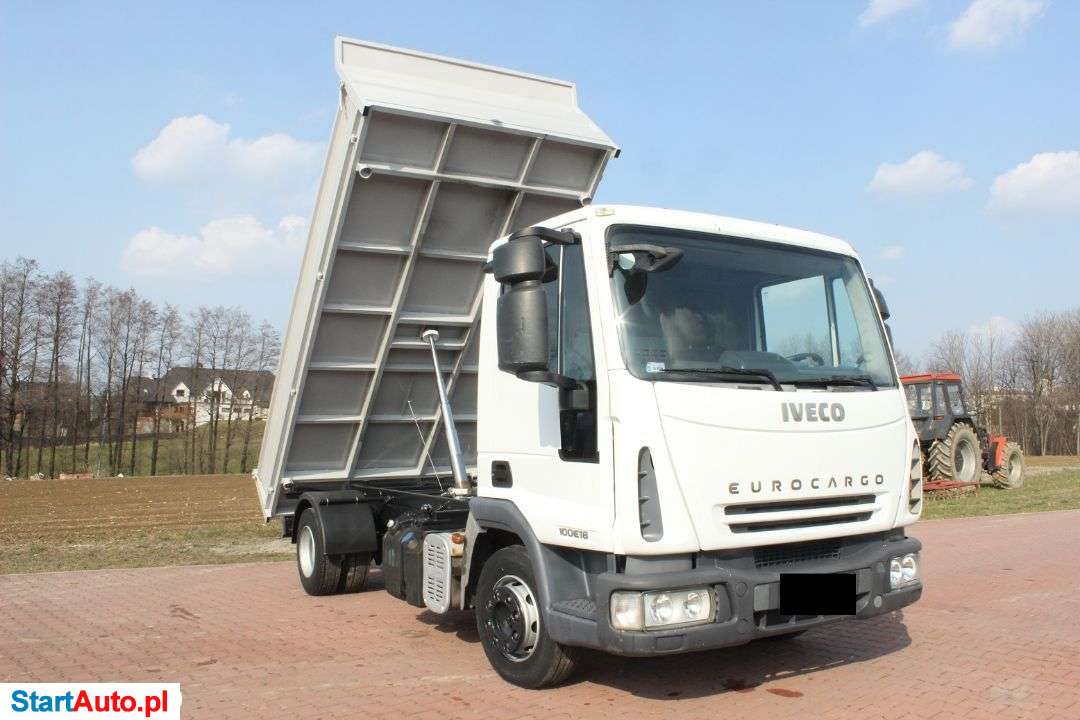 Iveco EUROCARGO 100 E 18 !!! EURO 4 !!! WYWROTKA WYWROT KIPER 3 S !!! NOWA ZABUDOWA !!!! 100 EL 18