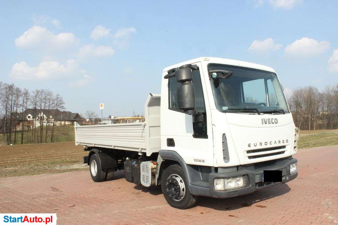Iveco EUROCARGO 100 E 18 !!! EURO 4 !!! WYWROTKA WYWROT KIPER 3 S !!! NOWA ZABUDOWA !!!! 100 EL 18
