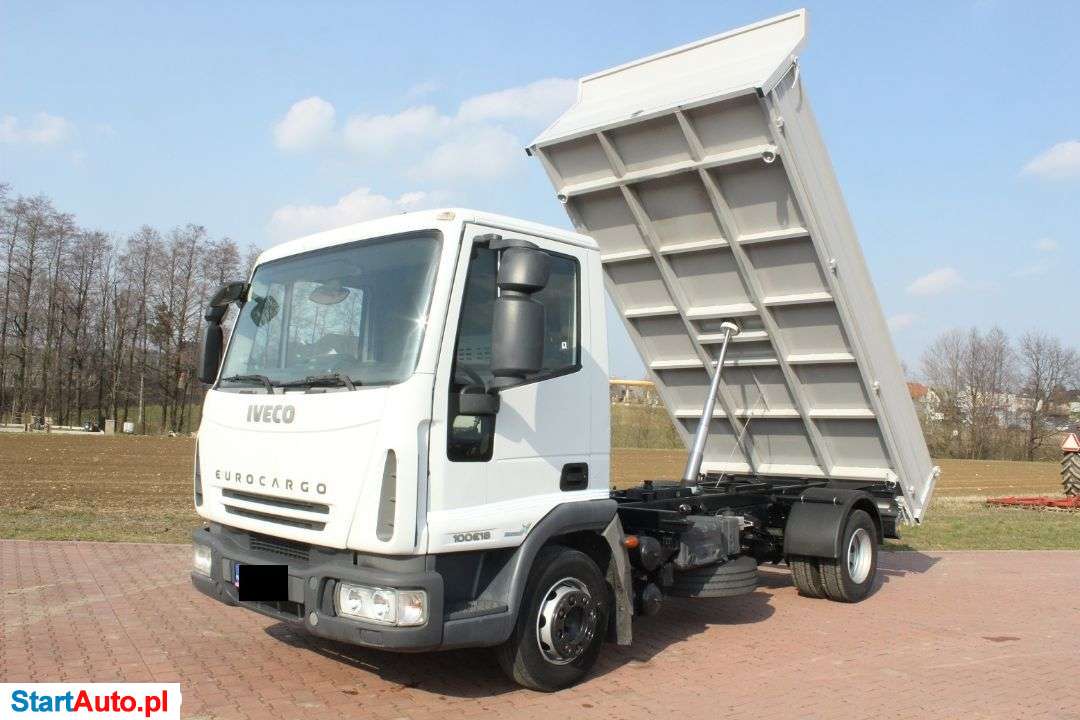 Iveco EUROCARGO 100 E 18 !!! EURO 4 !!! WYWROTKA WYWROT KIPER 3 S !!! NOWA ZABUDOWA !!!! 100 EL 18