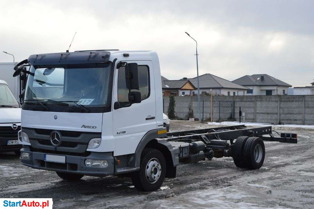 Mercedes-Benz ATEGO 1218 EURO 5 RAMA DO ZABUDOWY SUPER STAN NISKI PRZEBIEG